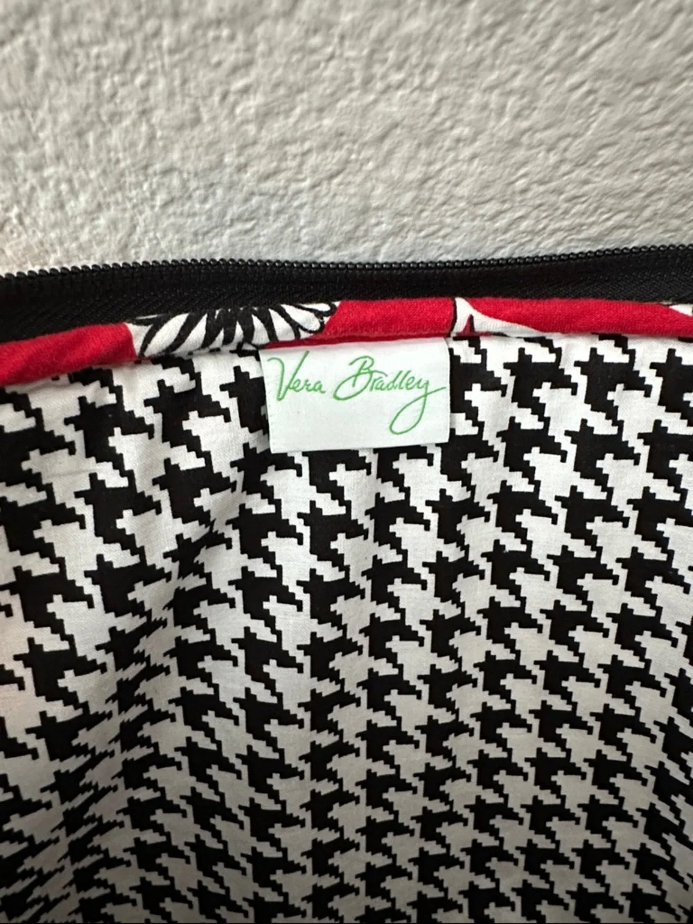 Vera Bradley Red Floral Quilted Tablet Sleeve